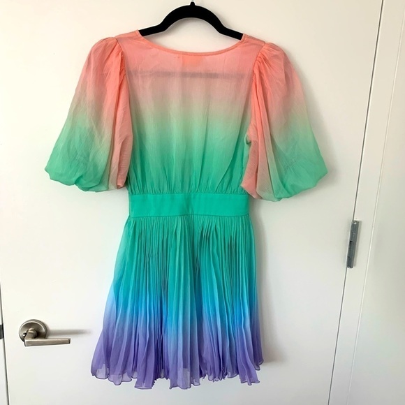 Rococo Sand emi ombré rainbow dress NWT XS - Picture 11 of 14